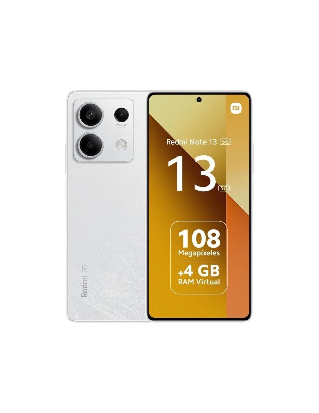 SMARTPHONE XIAOMI REDMI NOTE 13 6.67 6GB/128GB/108MP/NFC/5G WHITE