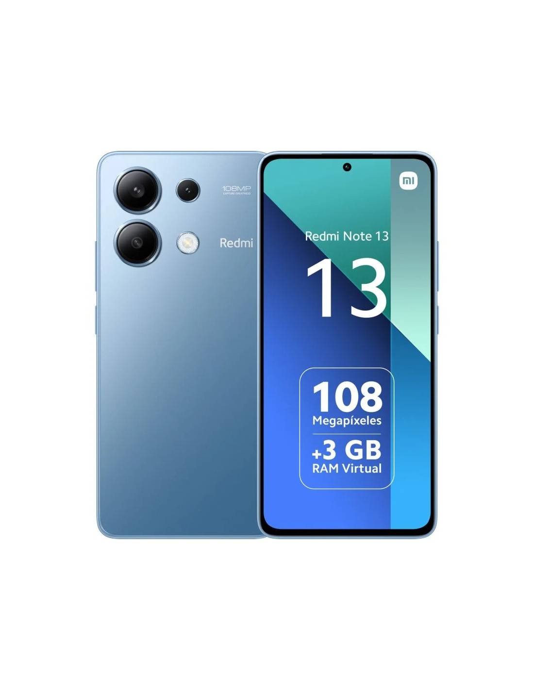 SMARTPHONE XIAOMI REDMI NOTE 13 6.67 FHD+ 6GB/128GB/108MP/NFC/4G BLUE