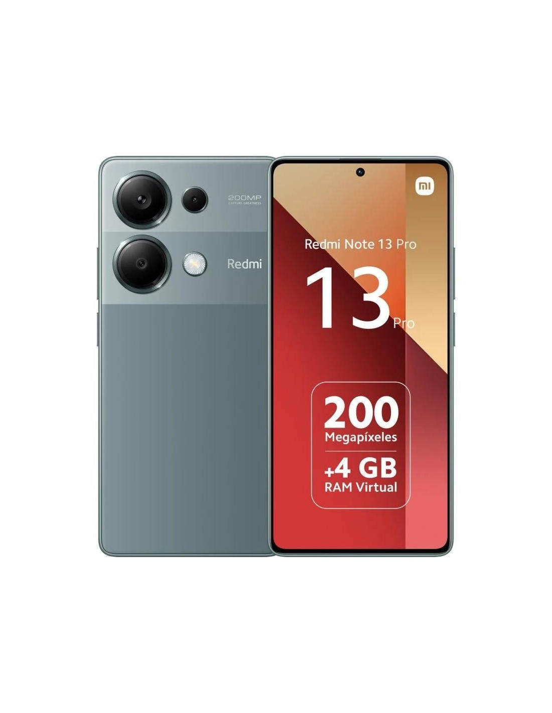 SMARTPHONE XIAOMI REDMI NOTE 13 6.67 8GB/256GB/108MP/NFC/4G GREEN