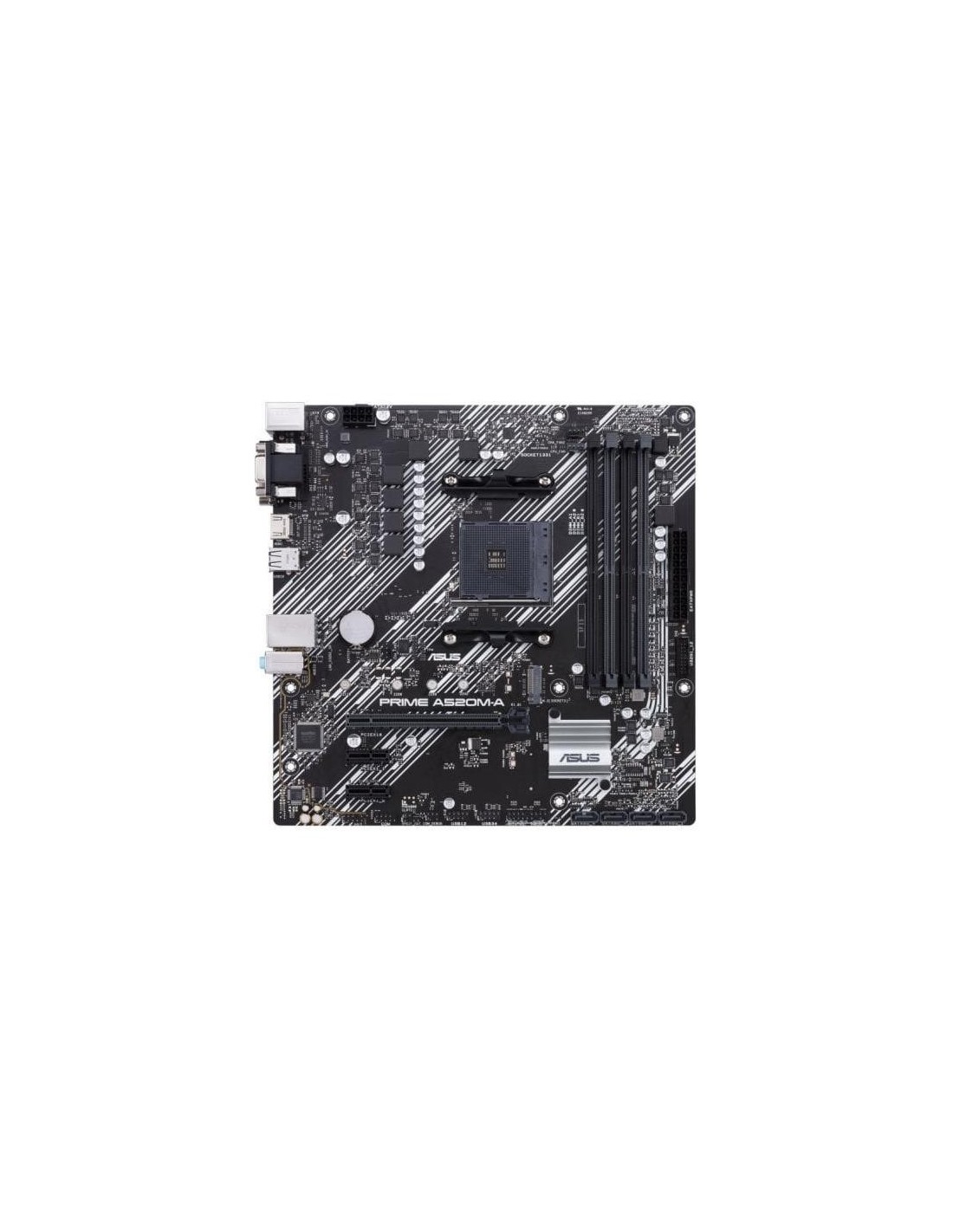 PLACA BASE ASUS A520M-A II/CSM AMD MATX DDR4 HDMI + VGA + DVI