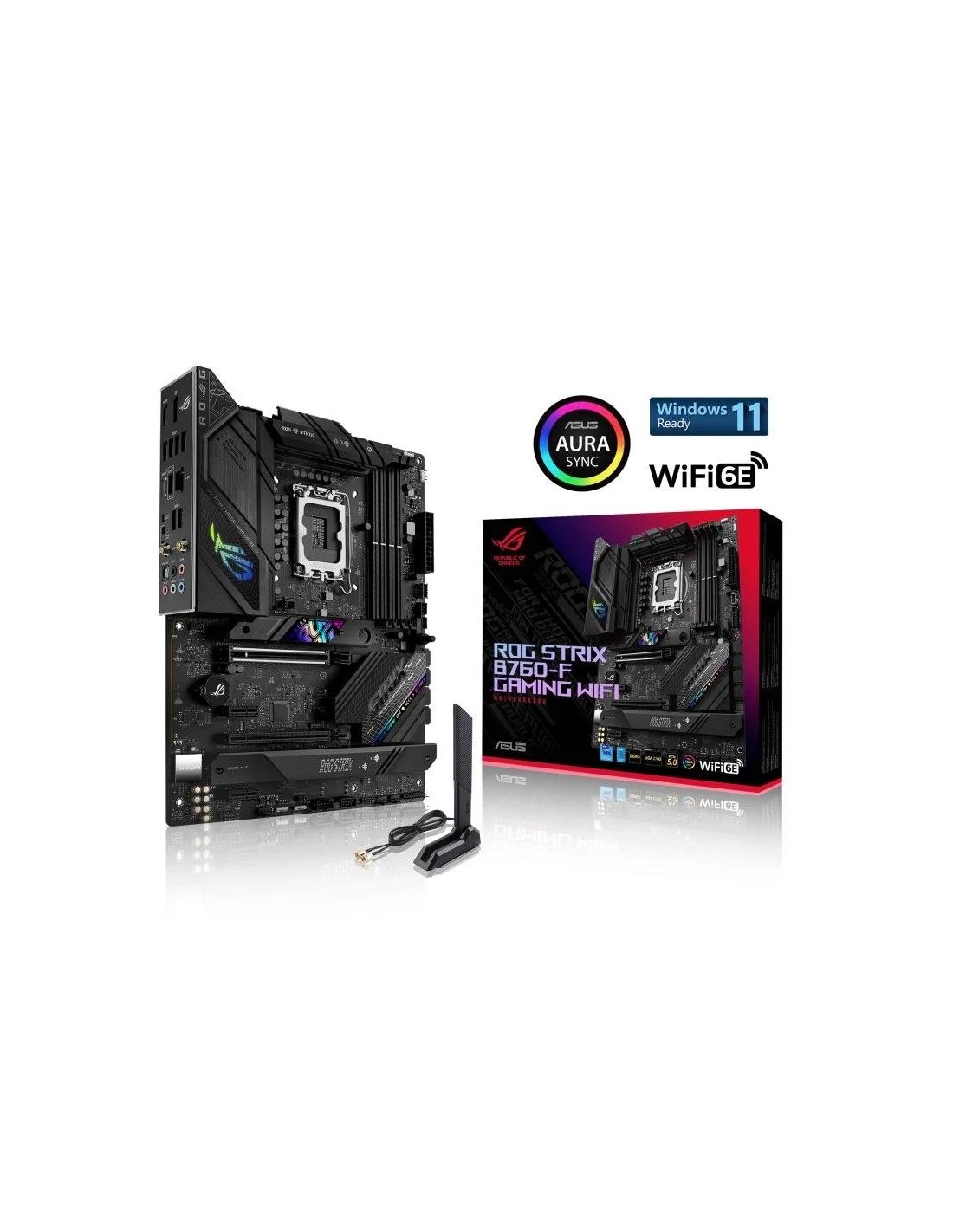 PLACA BASE ASUS ROG STRIX B760-F GAMING WIFI 4XDDR5 HDMI + DP