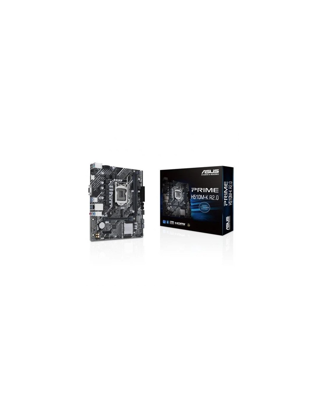 PLACA BASE ASUS H510M-K VGA + HDMI MATX DDR4