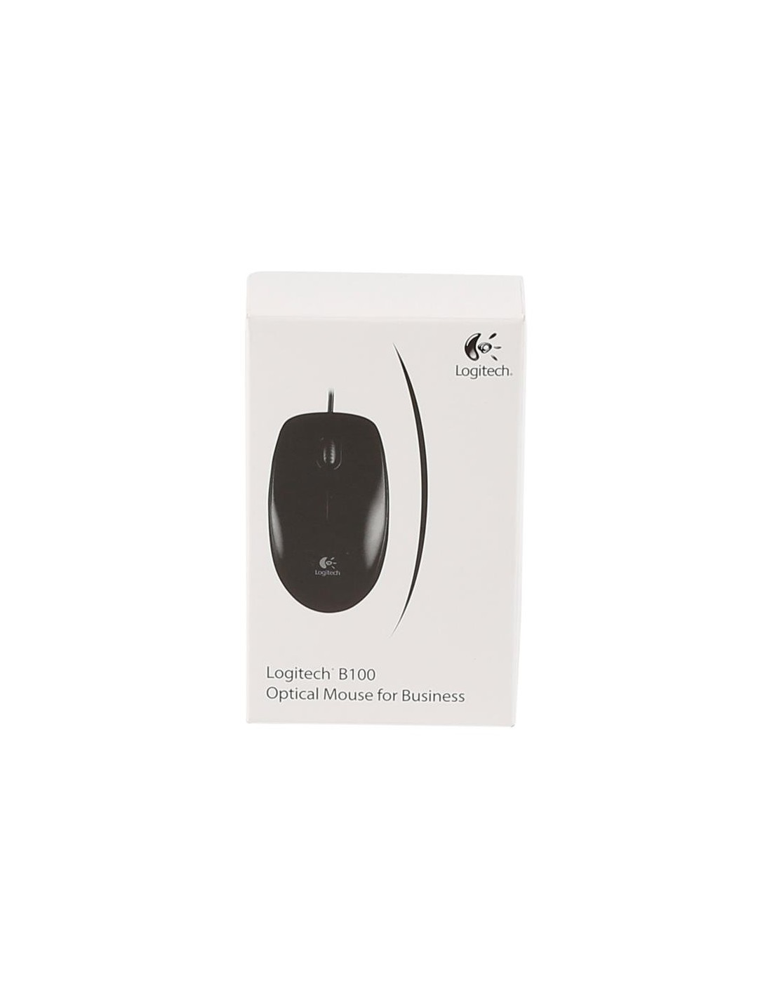 RATON LOGITECH B100 USB BLACK