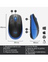 RATON LOGITECH M190 WIRELESS BLUE