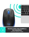 RATON LOGITECH M190 WIRELESS BLUE