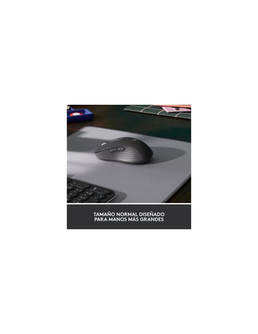 RATON LOGITECH SIGNATURE M650 L WIRELESS BLACK