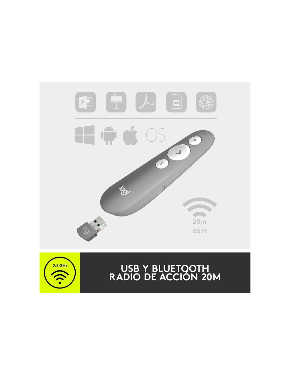 PRESENTADOR LOGITECH R500S INALAMBRICO