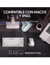 RATON LOGITECH MX MASTER 3S WIRELESS 8000DPI 7 BOTONES WHITE
