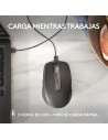 RATON LOGITECH MX ANYWHERE 3S WIRELESS BT 8000DPI 6 BOTONES BLACK