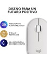 RATON LOGITECH PEBBLE 2 M350S WIRELESS WHITE