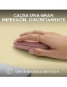 RATON LOGITECH PEBBLE 2 M350S WIRELESS ROSE