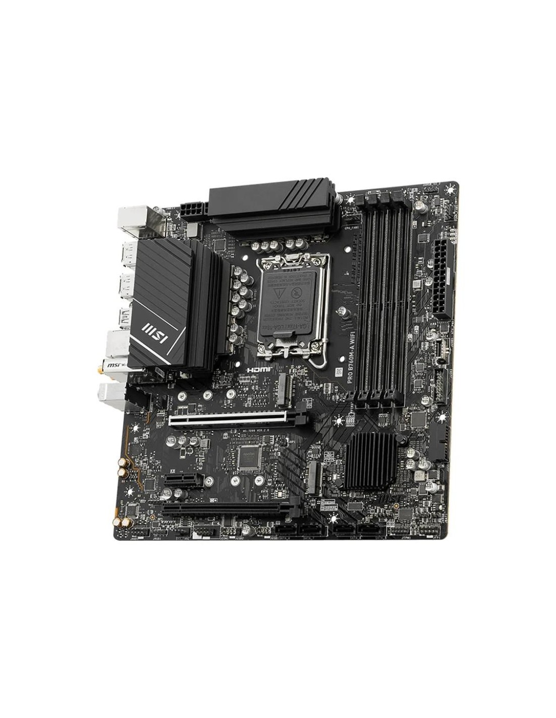 PLACA BASE MSI PRO B760M-A WIFI MATX DDR5 HDMI + DISPLAYPORT