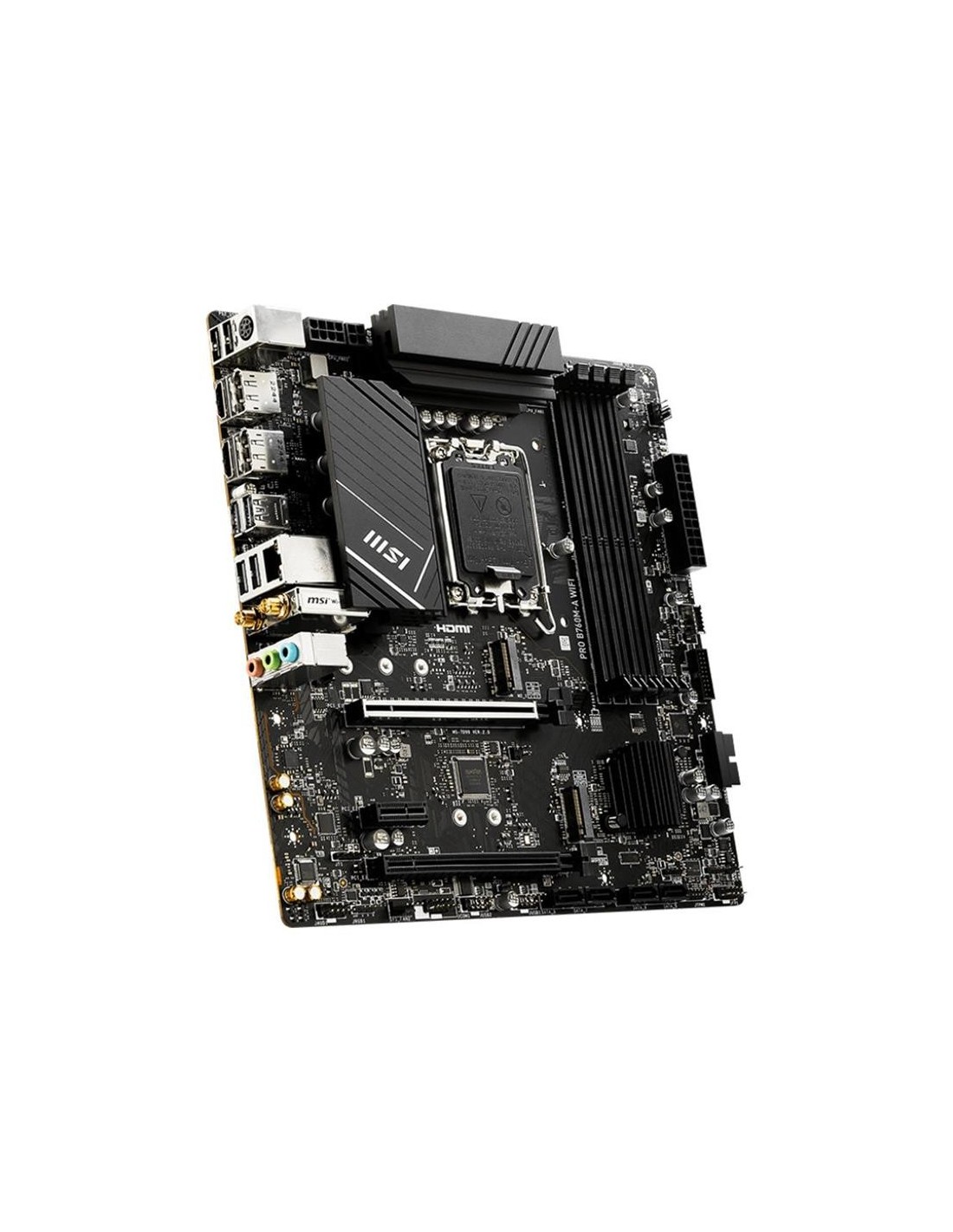 PLACA BASE MSI PRO B760M-A WIFI MATX DDR5 HDMI + DISPLAYPORT