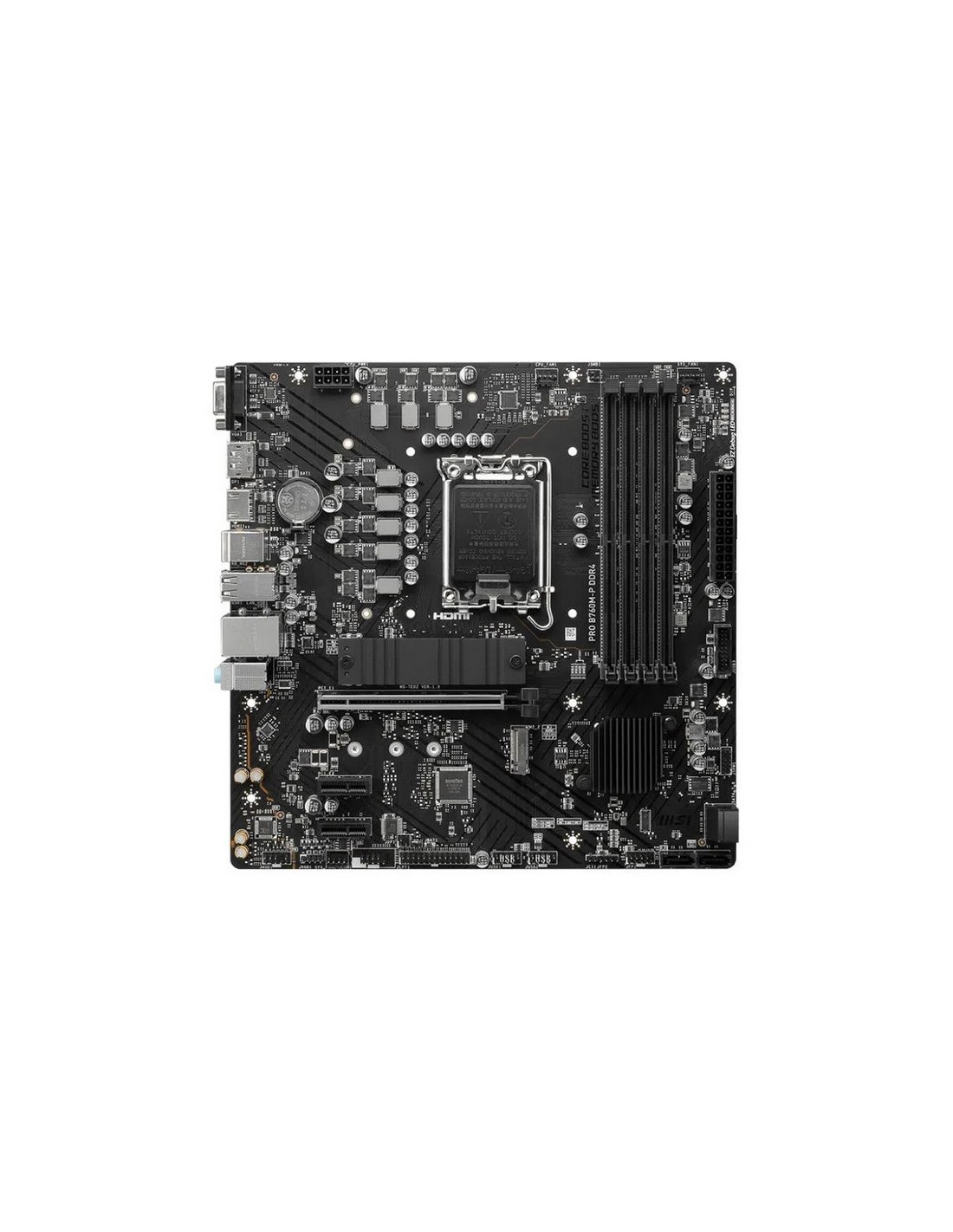 PLACA BASE MSI B760M-P MATX DDR4 VGA + HDMI + DP