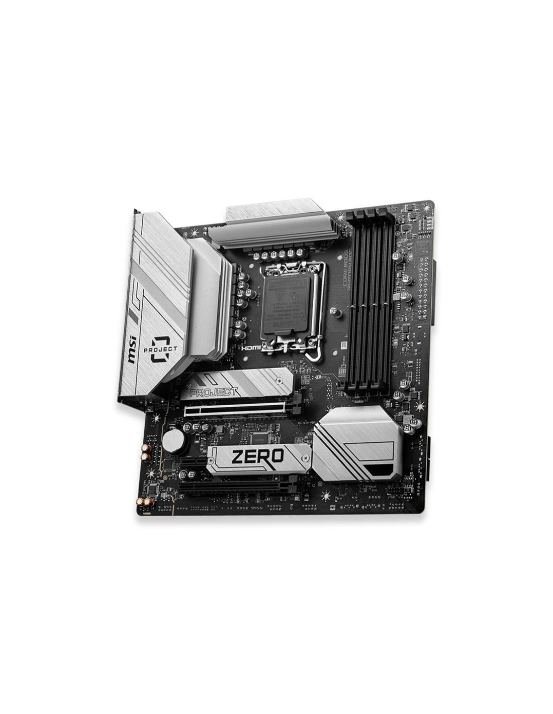 PLACA BASE MSI PRO B760M-PROJECT ZERO MATX 4XDDR5 HDMI + DP