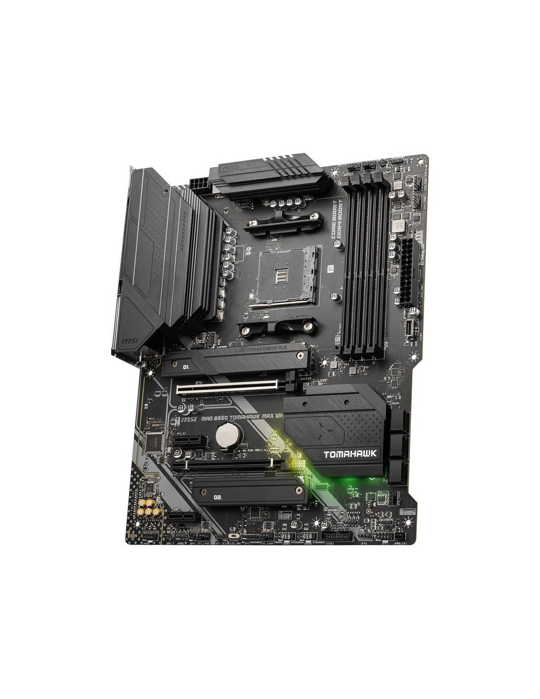 PLACA BASE MSI MAG B550 TOMAHAWK MAX WIFI ATX 4XDDR4 HDMI + DISPLAYPORT