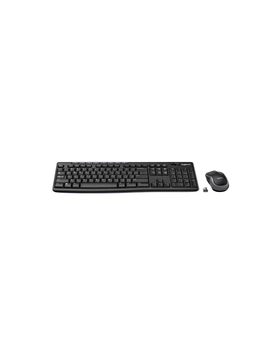 TECLADO + RATON LOGITECH MK270 WIRELESS BLACK