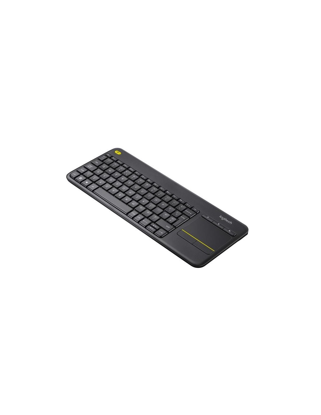 TECLADO LOGITECH K400 RF WIRELESS TOUCHPAD BLACK