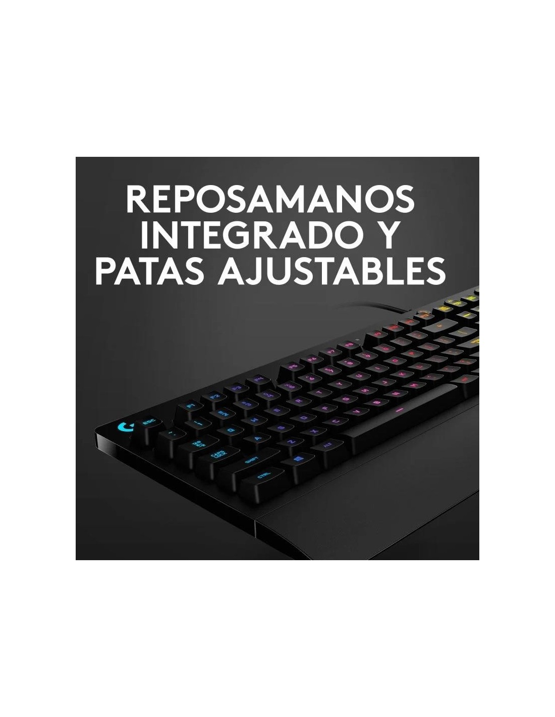 TECLADO GAMING LOGITECH G213 USB RGB BLACK