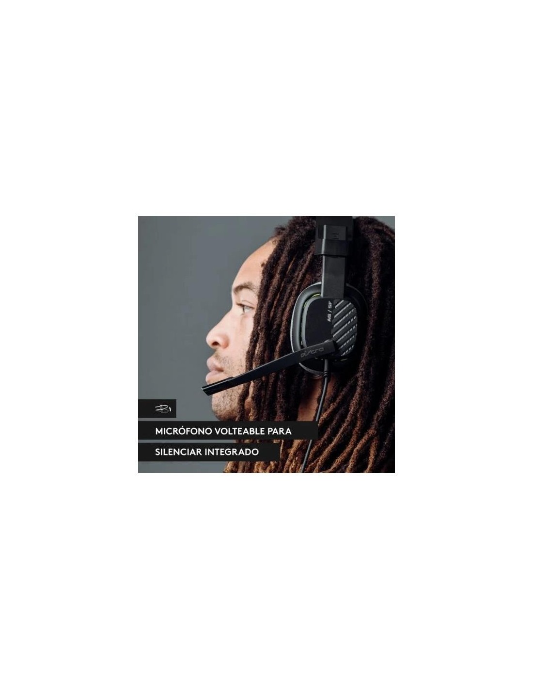 AURICULARES + MICROFONO LOGITECH GAMING A10 ASTRO JACK 3.5MM BLACK
