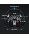VOLANTE GAMING LOGITECH G29 DRIVING FORCE USB PS3/PS4/PS5/PC