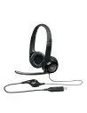 AURICULARES + MICROFONO LOGITECH H390 BLACK