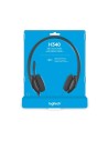 AURICULARES+ MICROFONO LOGITECH H340 USB BLACK