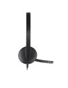 AURICULARES+ MICROFONO LOGITECH H340 USB BLACK