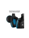 AURICULARES + MICROFONO LOGITECH GAMING G432 USB  DTS 7.1 BLACK/BLUE
