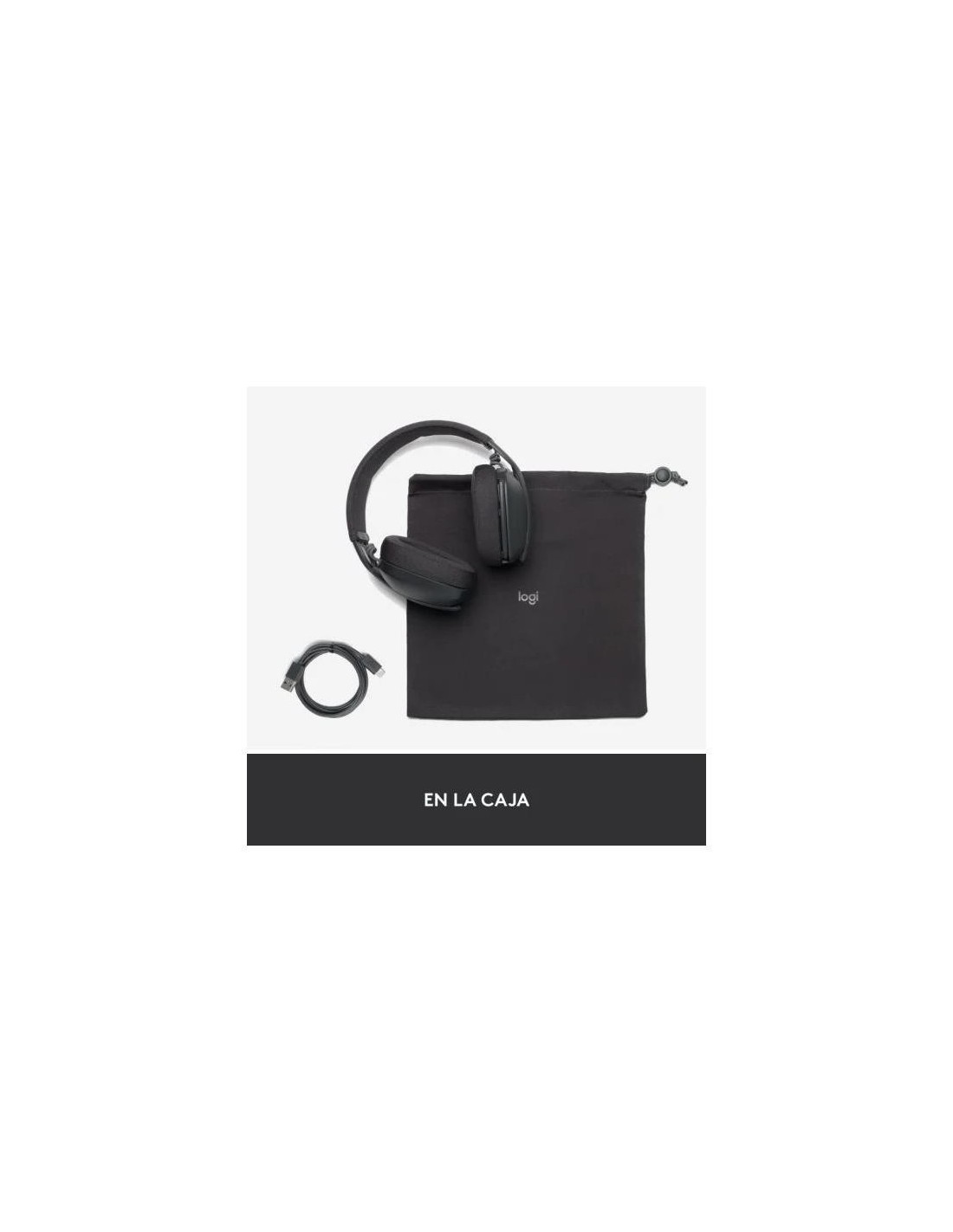 AURICULARES + MICROFONO LOGITECH ZONE VIBE 100 BLUETOOTH BLACK