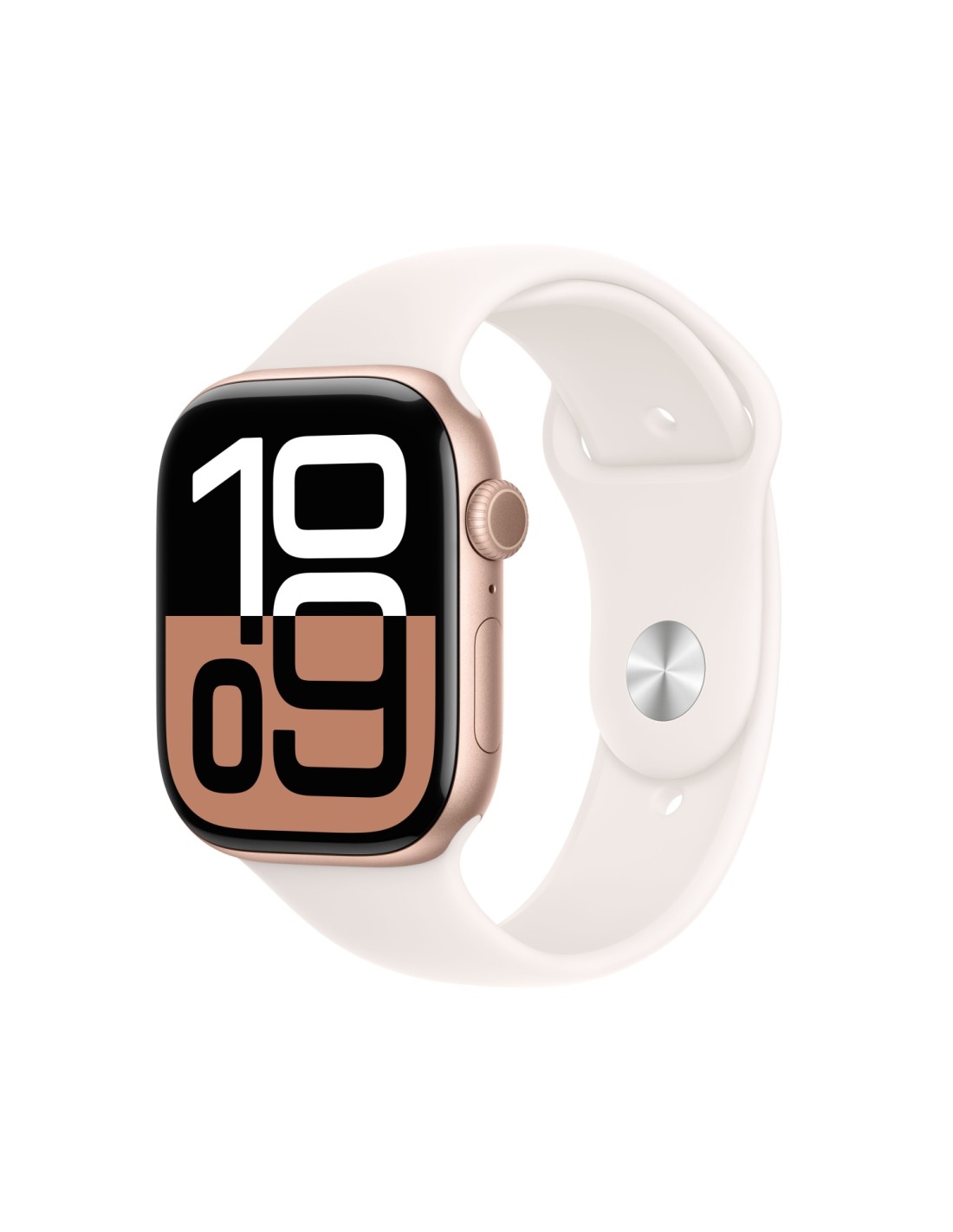 Apple Watch Series 10 OLED 46 mm Digital 416 x 496 Pixeles Pantalla táctil 4G Oro rosa Wifi GPS (satélite)
