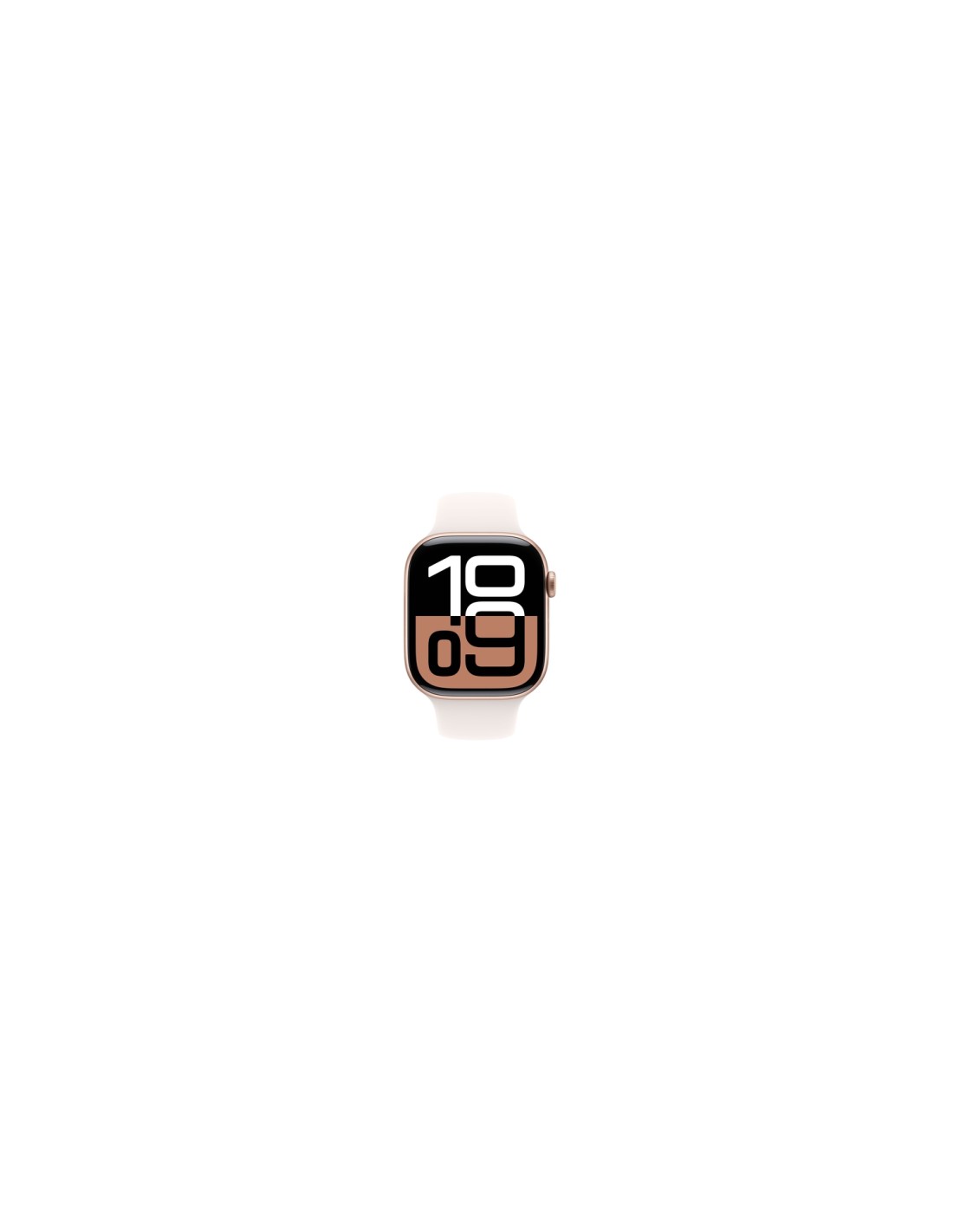 Apple Watch Series 10 OLED 46 mm Digital 416 x 496 Pixeles Pantalla táctil 4G Oro rosa Wifi GPS (satélite)