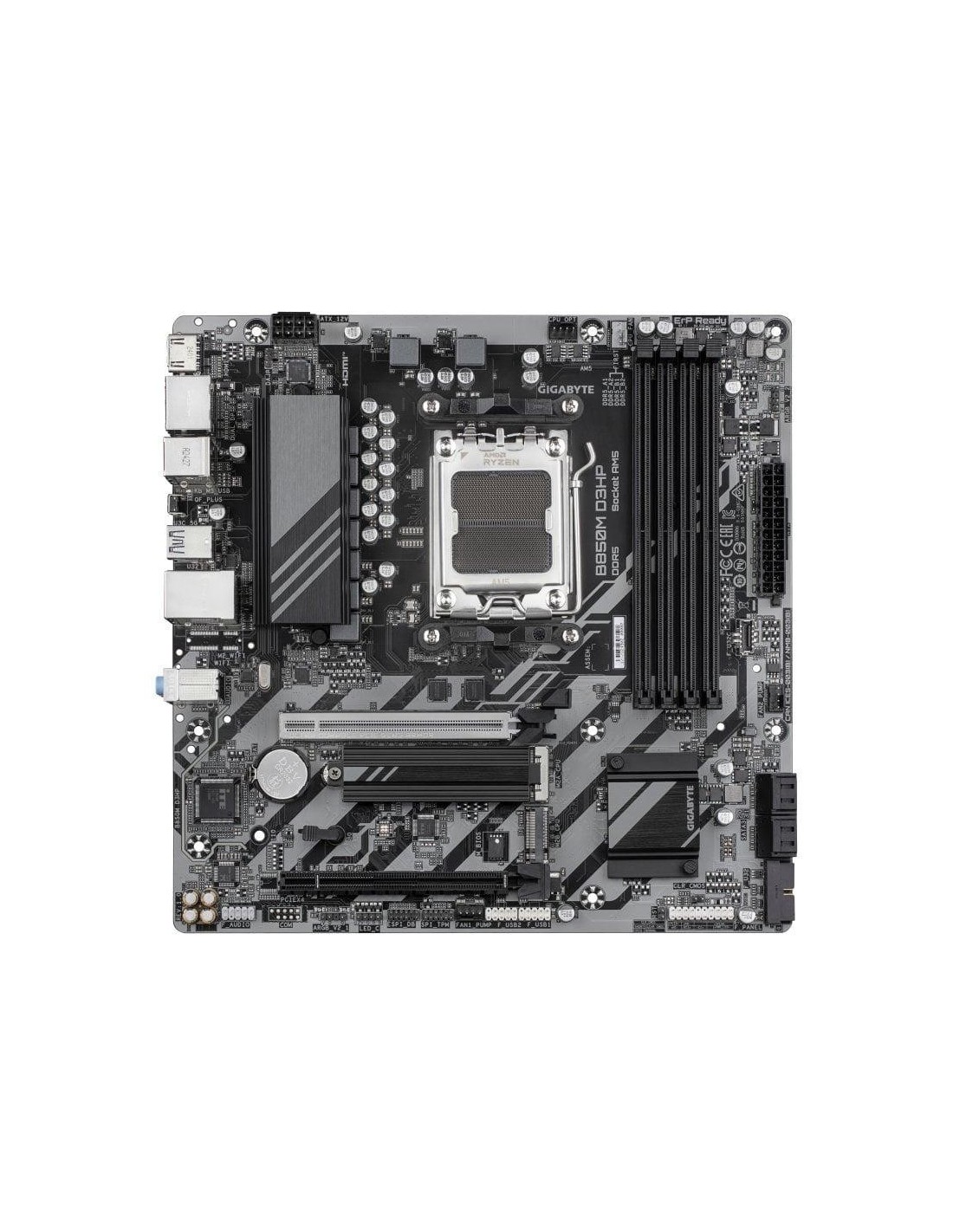 PLACA BASE  GIGABYTE B850M-D3HP ATX AM5 4XDDR5 USB-C HDMI + 2X DP