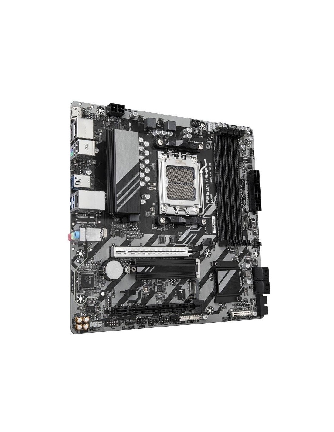 PLACA BASE  GIGABYTE B850M-D3HP ATX AM5 4XDDR5 USB-C HDMI + 2X DP
