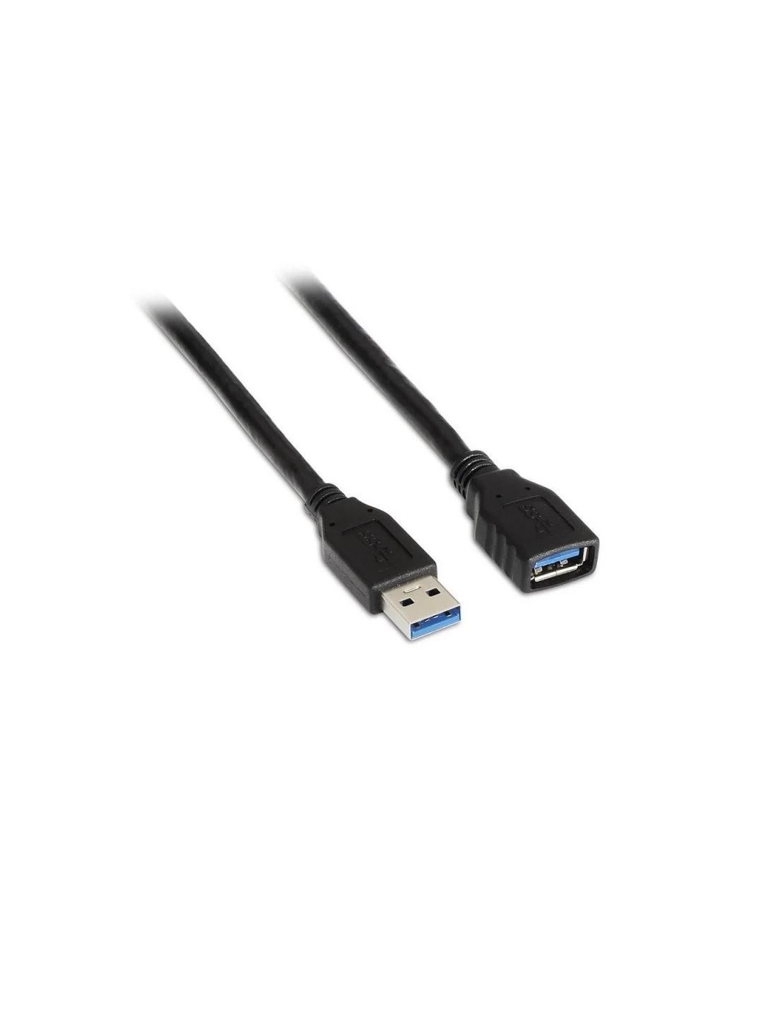 CABLE USB 3.0 ALARGADOR AM/AH 1M AISENS BLACK