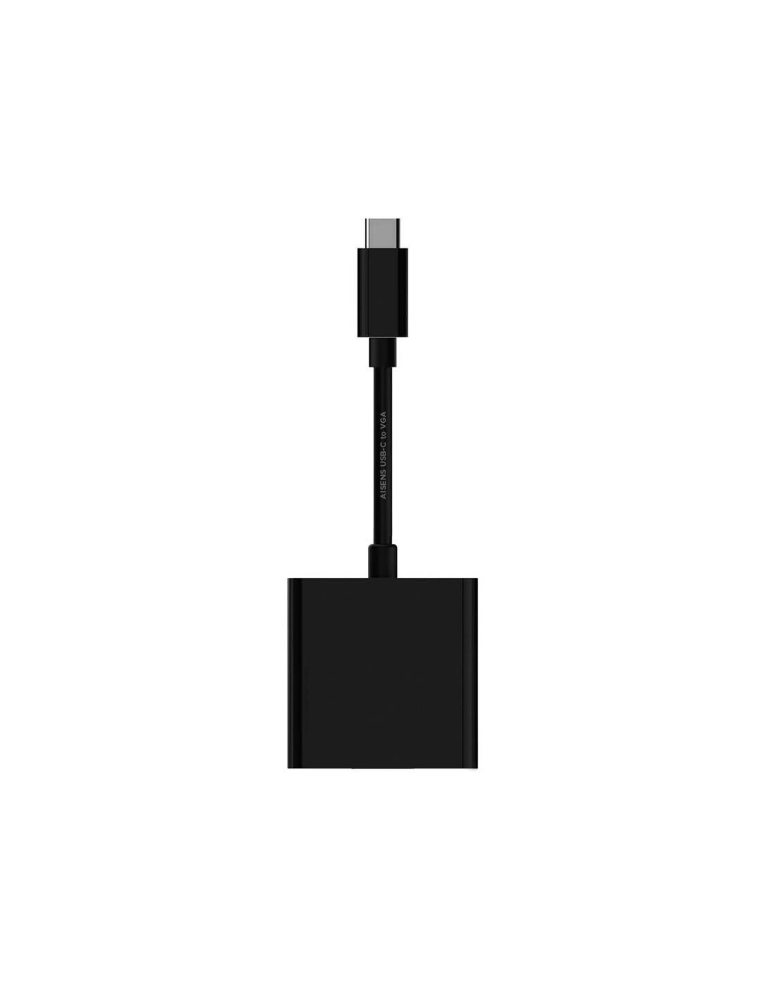 CABLE CONVERSOR USB-C M A VGA-H  BLACK