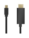 CABLE MINI DP A HDMI  MINI DP/M - HDMI/M AISENS 2M BLACK