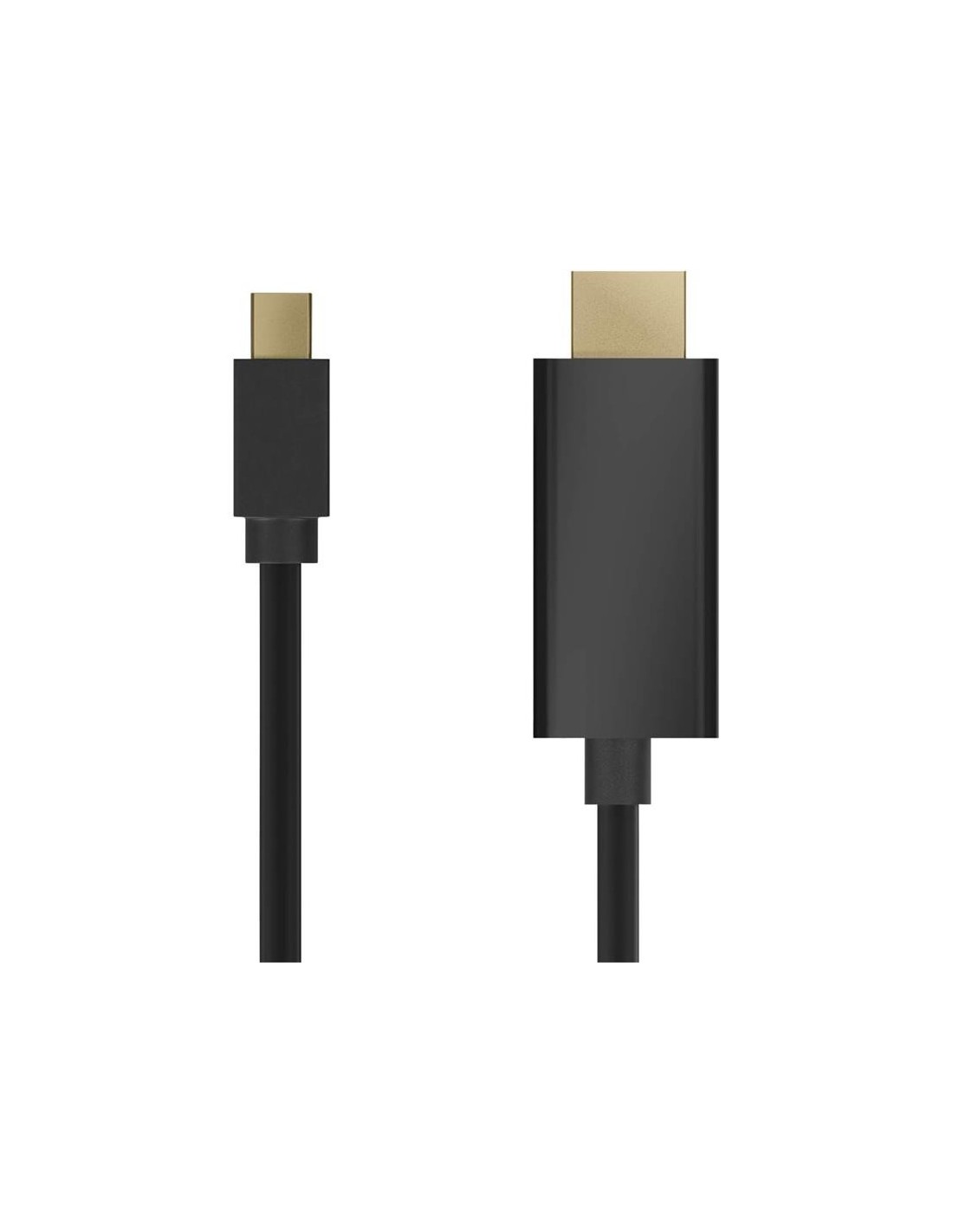 CABLE MINI DP A HDMI  MINI DP/M - HDMI/M AISENS 2M BLACK