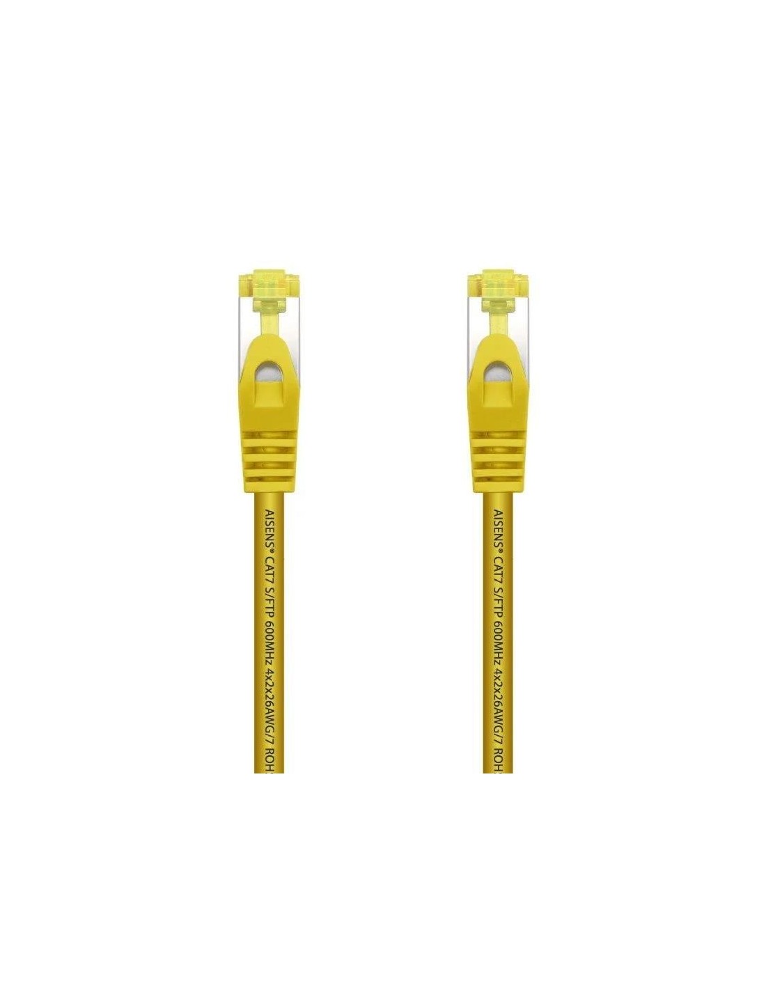CABLE DE RED CAT.7 S/FTP 1M AISENS YELLOW
