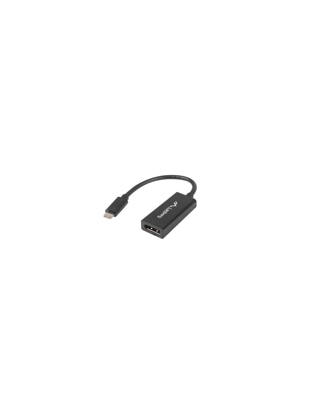 ADAPTADOR USB LANBERG USB-C M 3.1 A DISPLAYPORT H 15CM BLACK