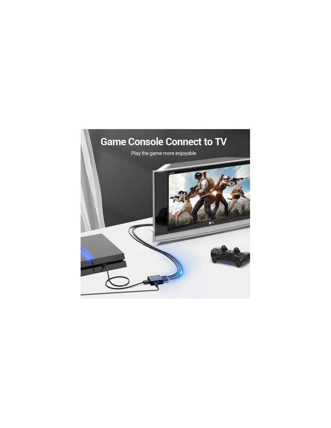 CONVERSOR VENTION HDMI/H - RCA/H MINIUSB/H BLACK