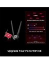WIRELESS ADAPTADOR PCIE TP-LINK ARCHER TXE75E WIFI 6E AXE5400