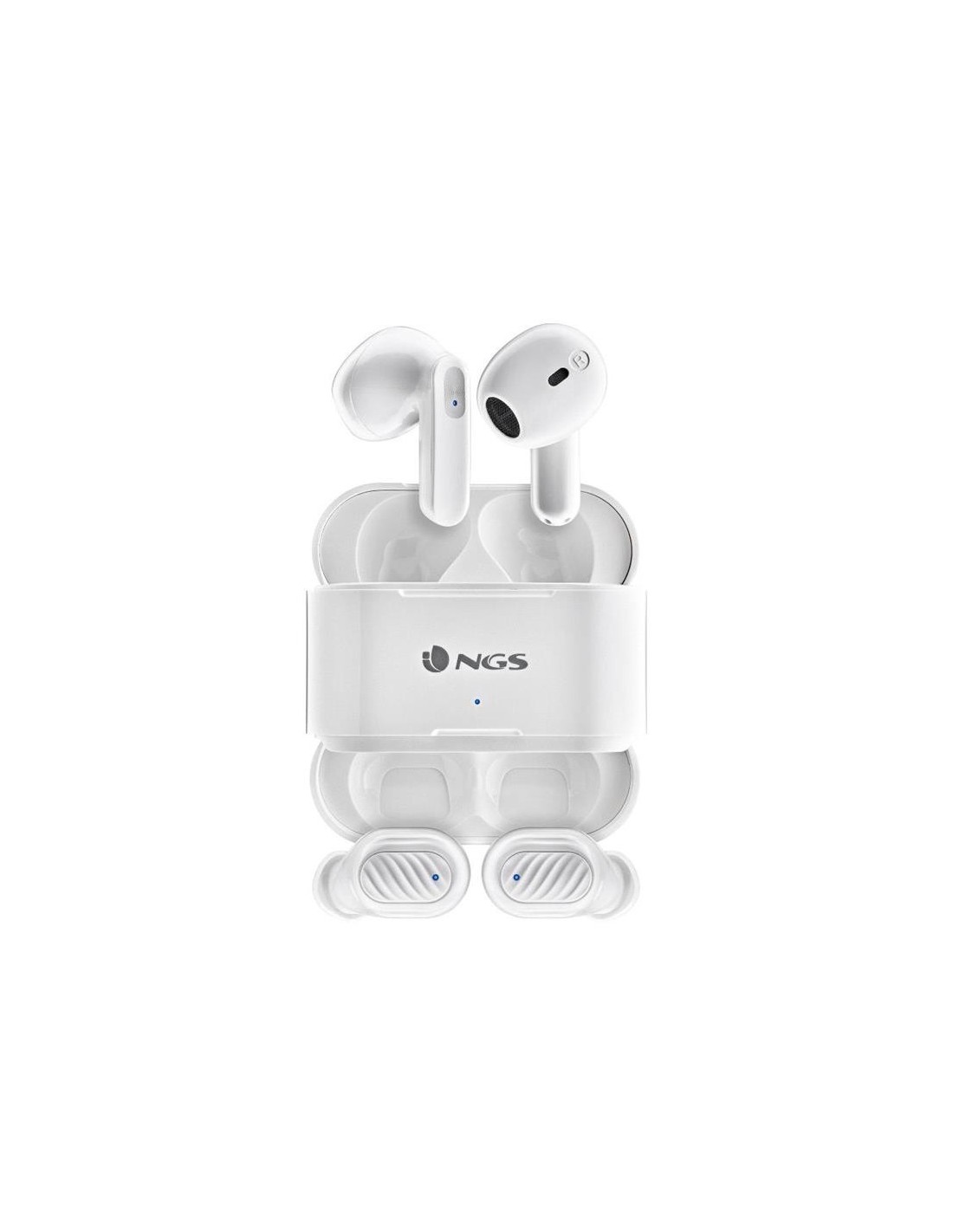 AURICULARES NGS ARTICA DUO EARPHONES BLUETOOTH WIRELESS WHITE ( PACK 2UD )