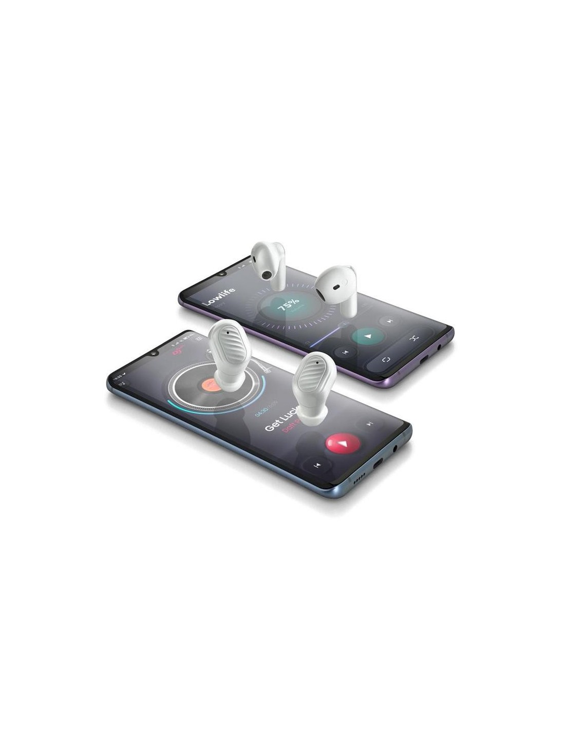 AURICULARES NGS ARTICA DUO EARPHONES BLUETOOTH WIRELESS WHITE ( PACK 2UD )