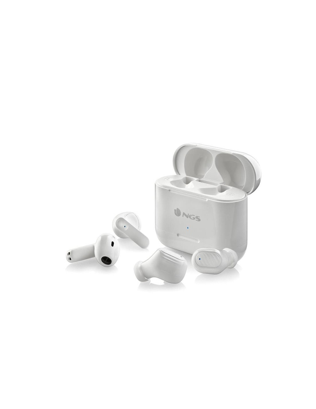 AURICULARES NGS ARTICA DUO EARPHONES BLUETOOTH WIRELESS WHITE ( PACK 2UD )