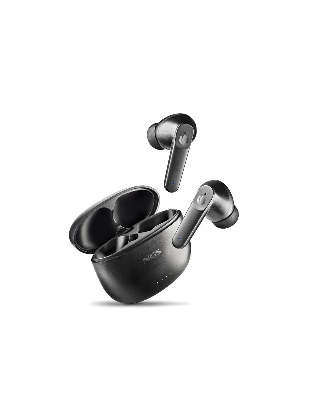 AURICULARES NGS HUSH IN EAR ANC/ENC BLUETOOTH BLACK