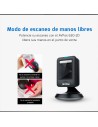LECTOR AVPOS CODIGOS 1D + 2D + QR 630 SOBREMESA USB