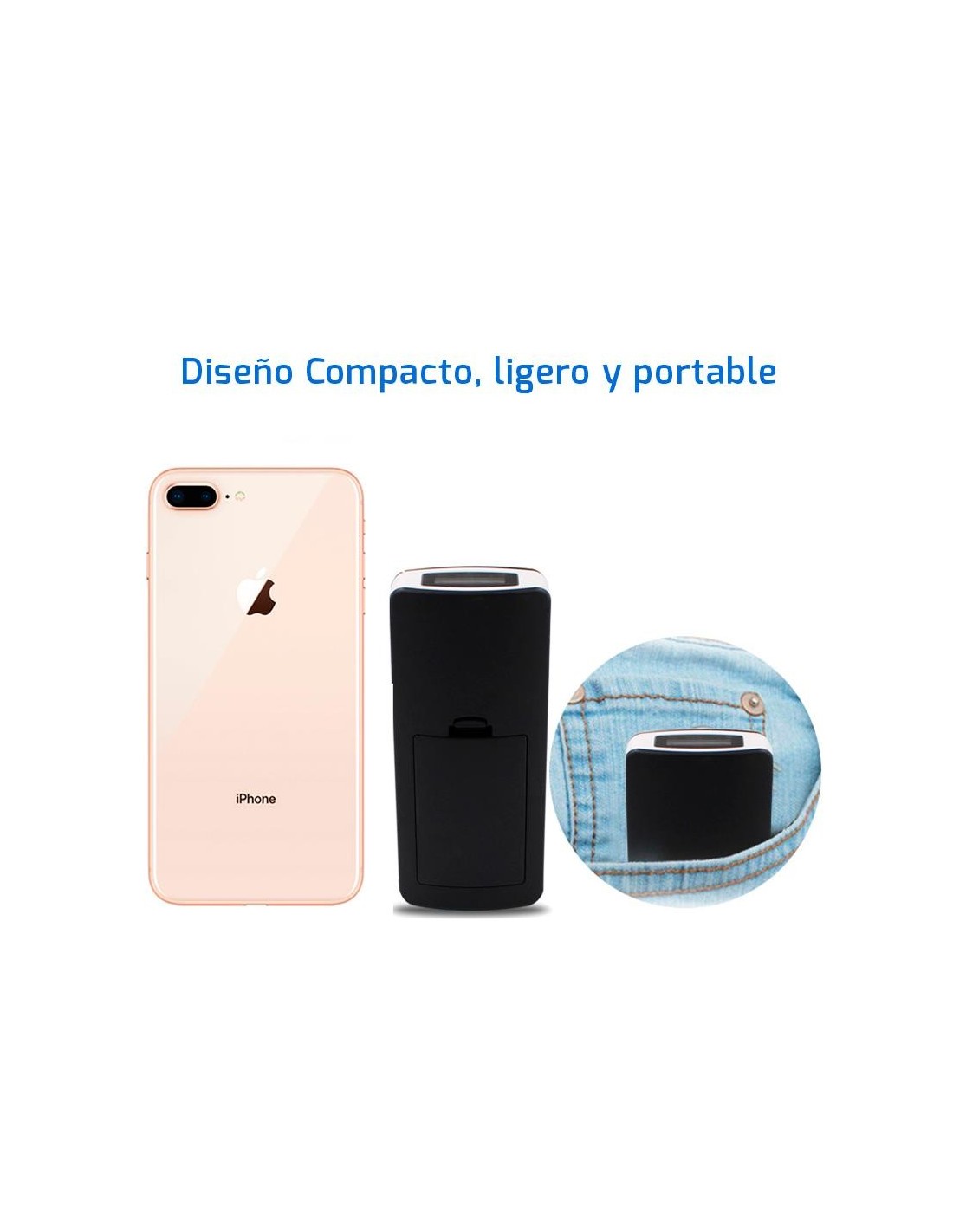 LECTOR AVPOS CODIGO 1D + 2D BP200 POCKET PORTATIL BLUETOOTH USB