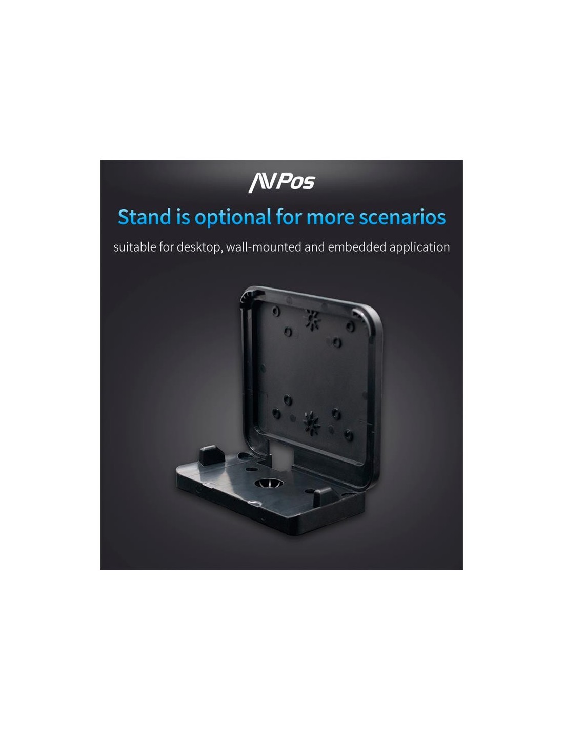 LECTOR CODIGOS AVPOS 1D +2D + QR BP760 OMNIDIRECCIONAL SOBREMESA USB
