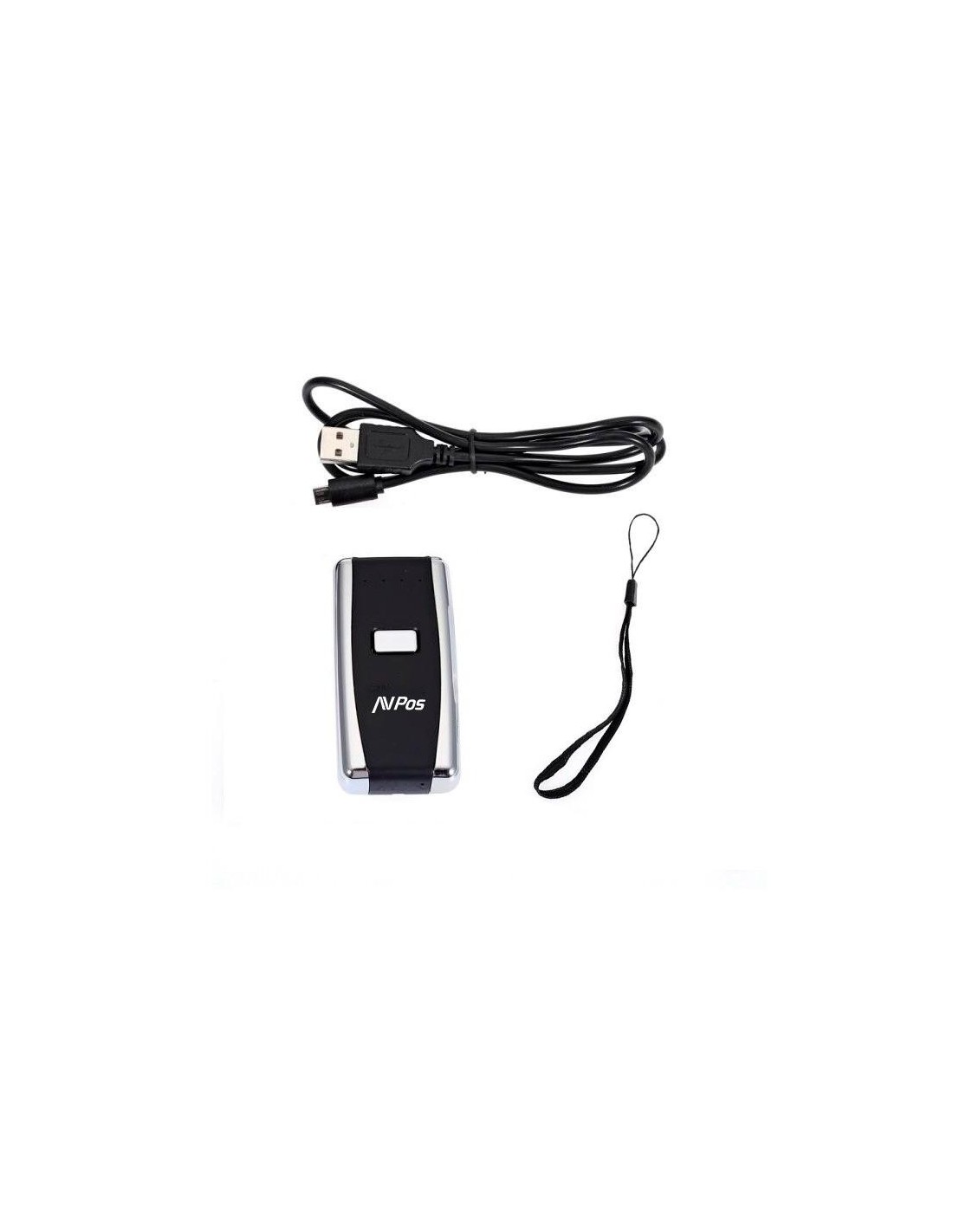 LECTOR CODIGOS 1D + 2D + QR AVPOS BT01 PORTATIL BLUETOOTH